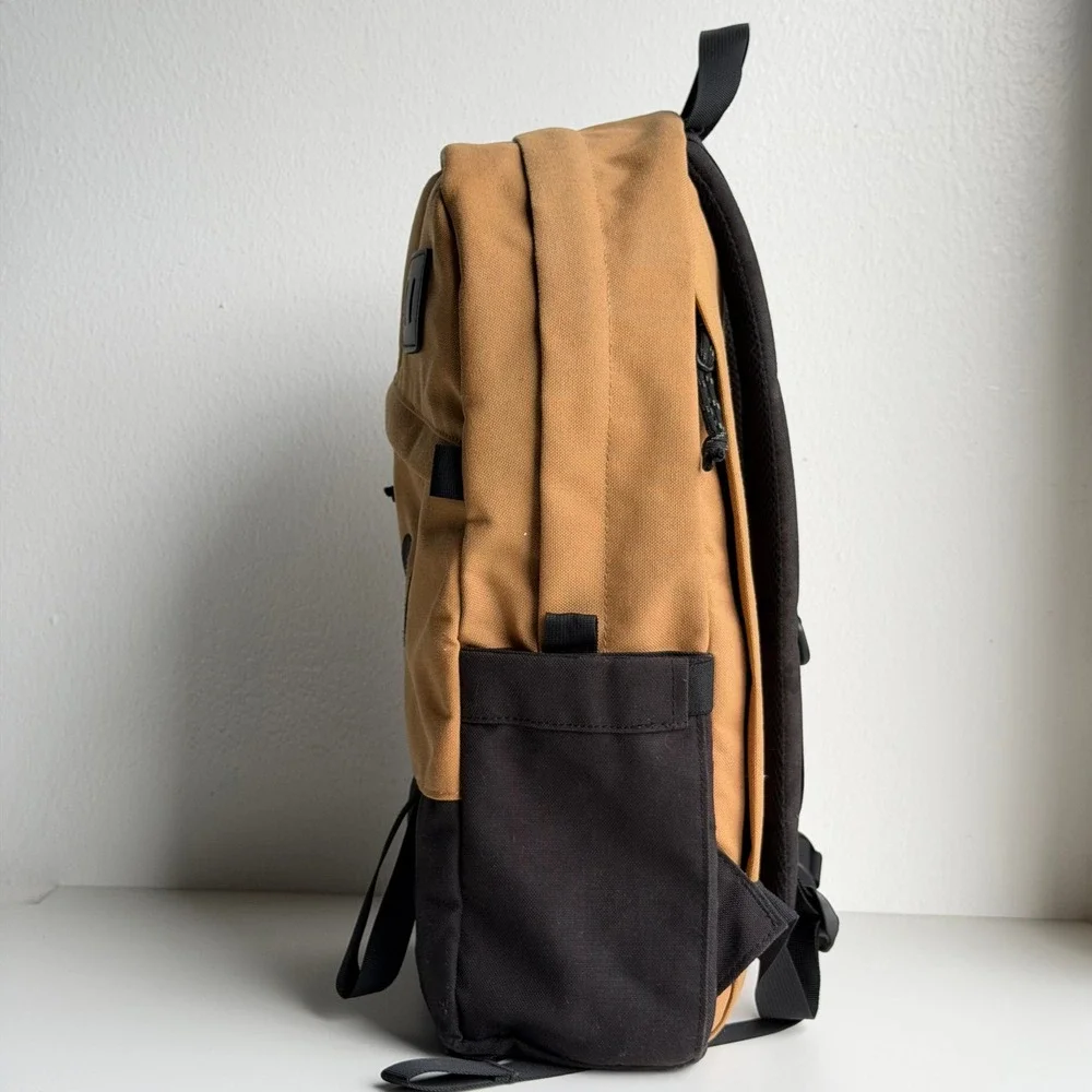Topo Designs Daypack Classic Backpack Brown Canvas Outdoor Laptop Bag Travel